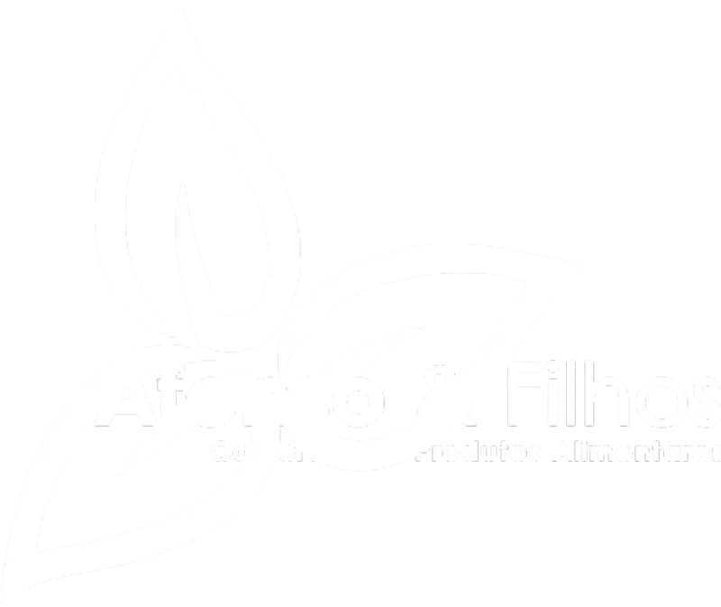 Logótipo da Afonso & Filhos em branco, versão de alta resolução